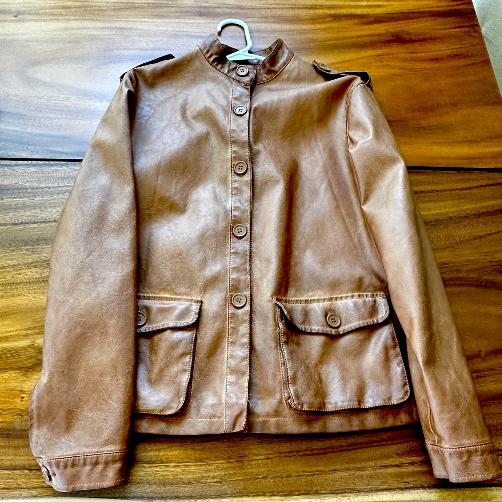 Beautiful leather jacket